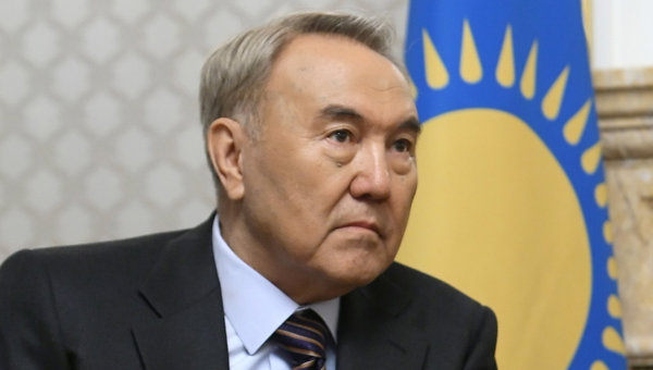 Kazakhstan president Nursultan Nazarbayev